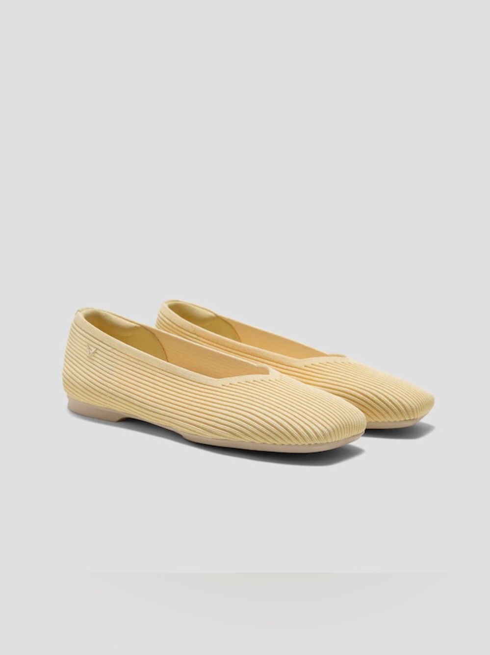 Vivaia Butter Yellow Ballet Flats